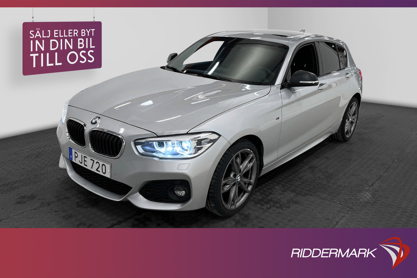 BMW 120 d 190hk xDrive M-Sport T-Lucka H/K Välservad