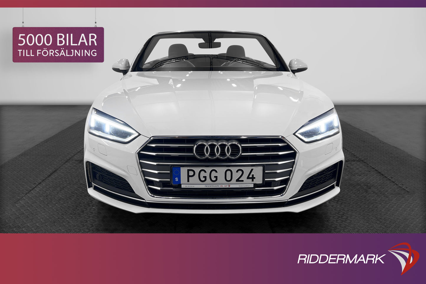 Audi A5 Cabriolet 2.0 TFSI Q S-line Värmare Cockpit B&O Drag