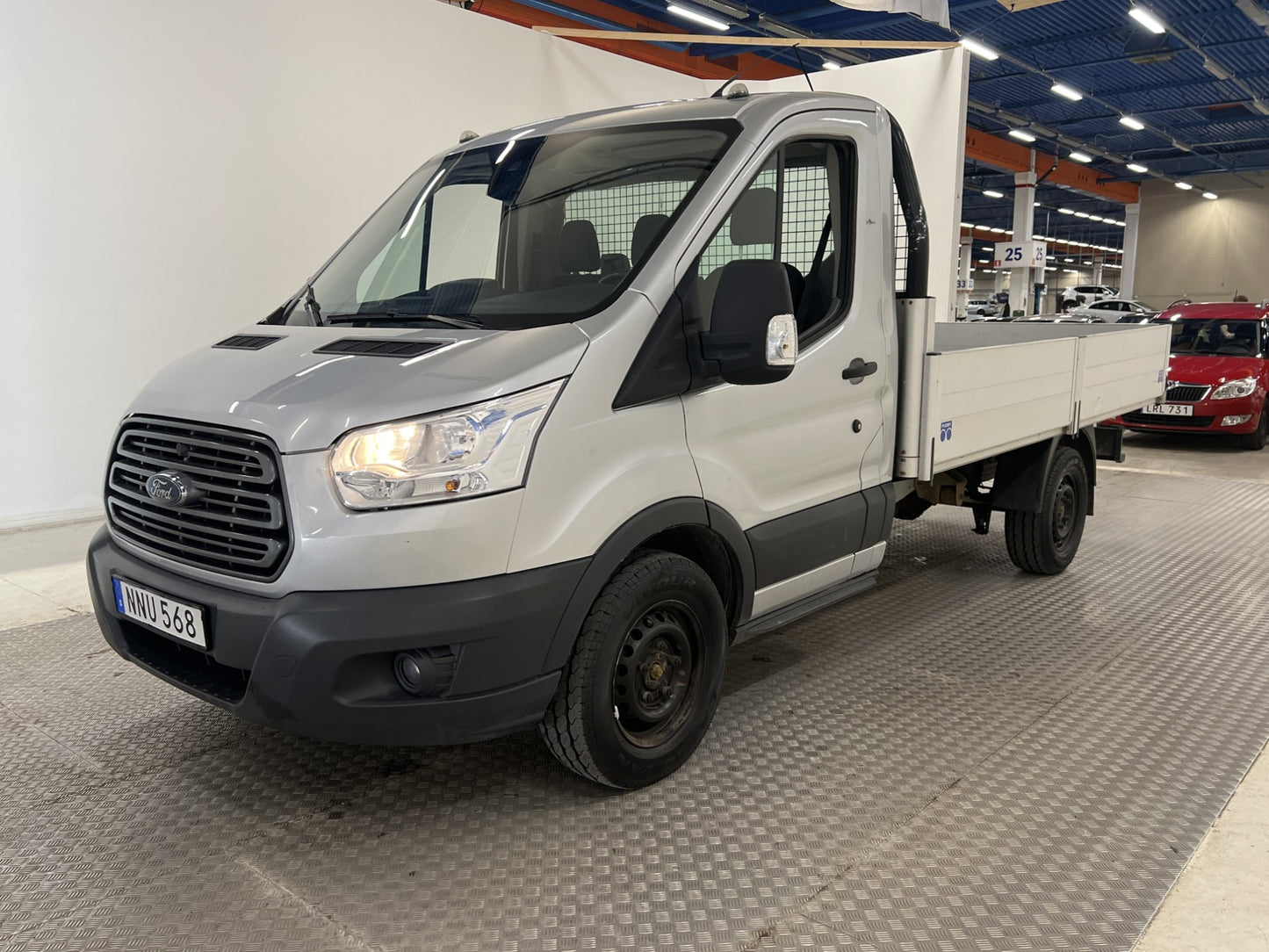 Ford Transit 350 Flakbil  4X4 Värmare Dragkrok 1-Ägare Moms