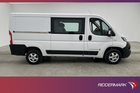 Fiat Ducato Dubbelhytt L2 M-Värmare Dragkrok B-Kamera 7-Sits