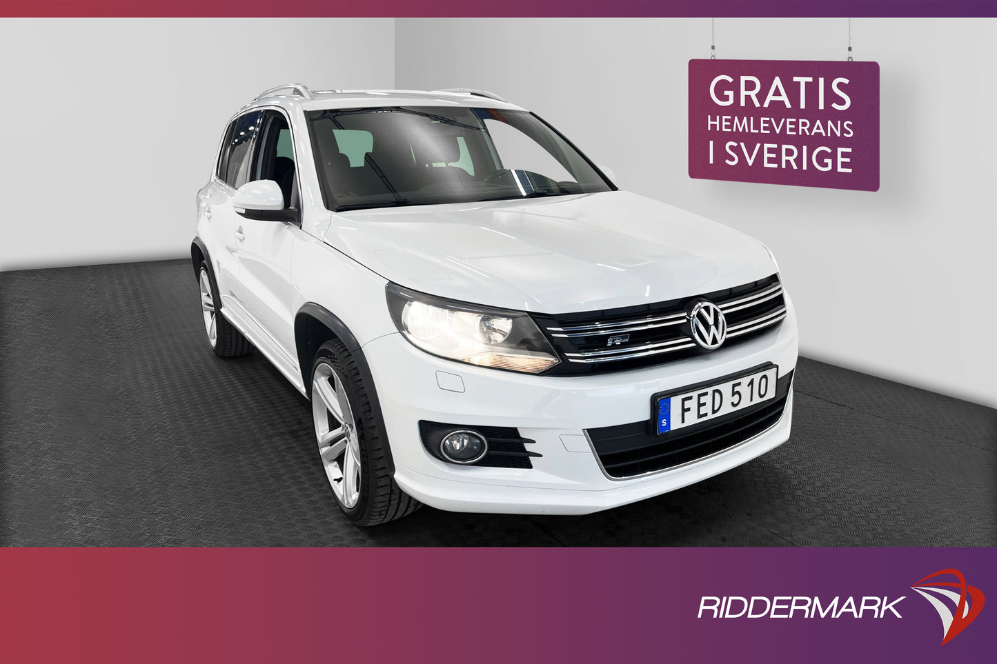 Volkswagen Tiguan 1.4 TSI R-Line P-värme Dragkrok Backkamera