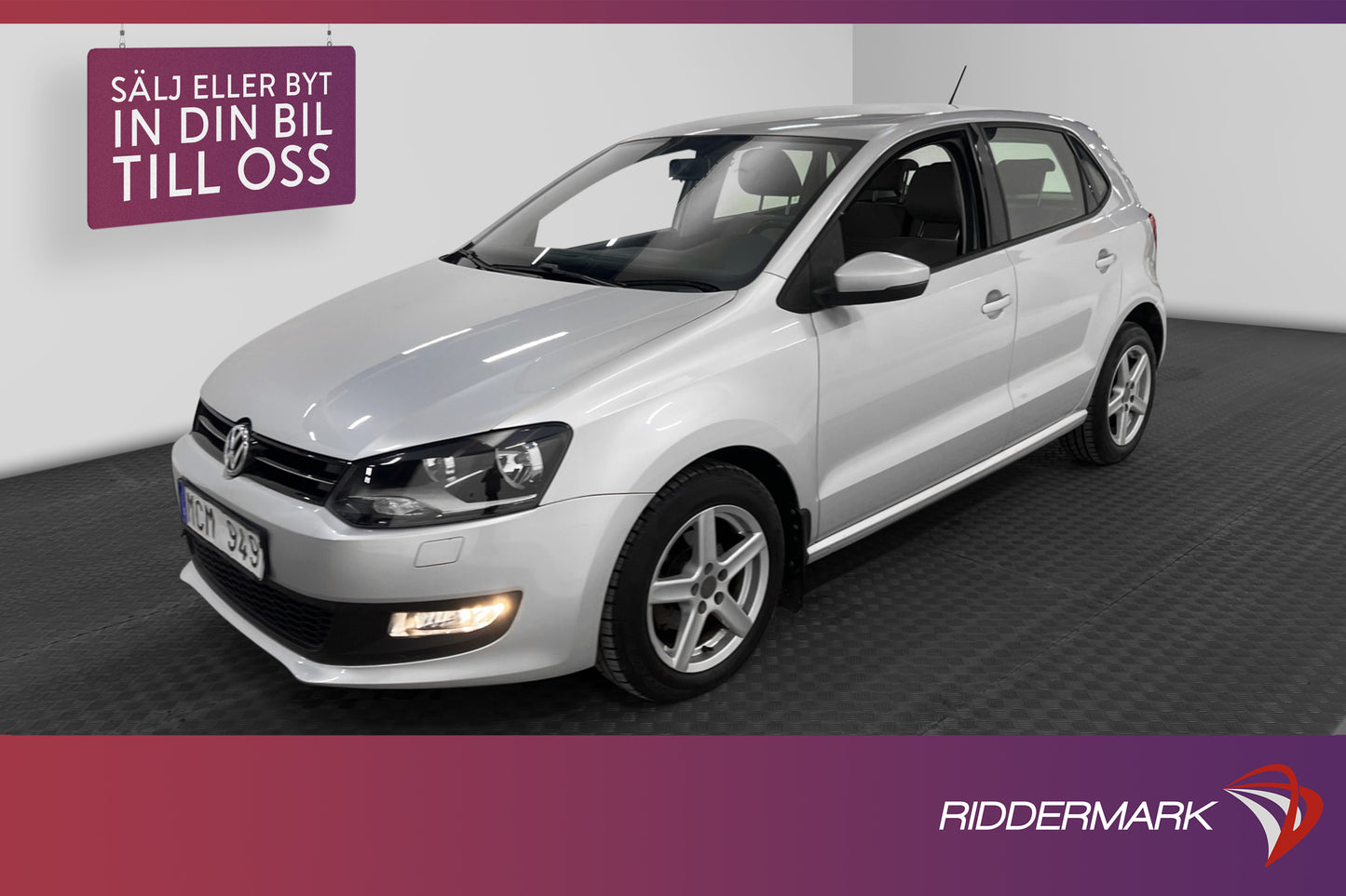 Volkswagen Polo 1.6 TDI 5-dörrar P-sensor Nyservad 0,37l/mil