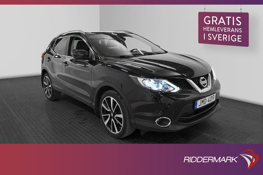 Nissan Qashqai DIG-T 115hk Tekna Pano 360° Navi Välservad