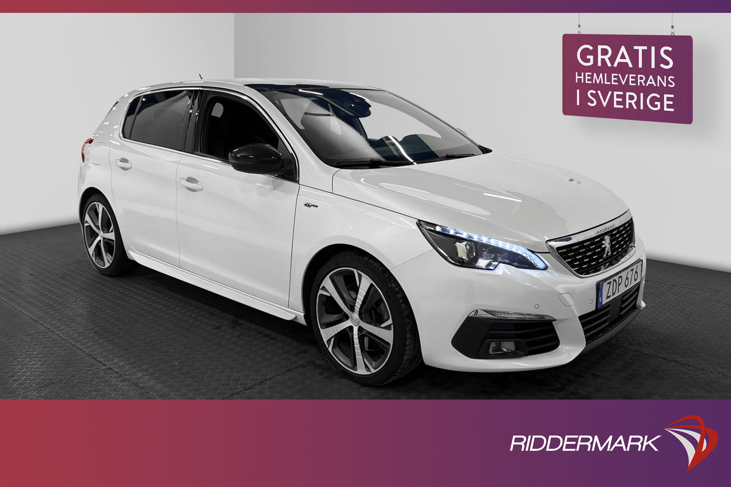 Peugeot 308 2.0 177hk GT Pano Keyless Alcantara/Skinn Navi