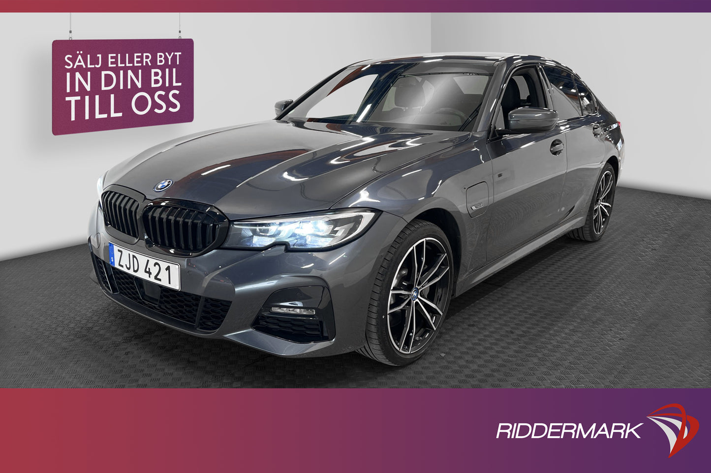 BMW 330e xDrive Sedan 292hk M Sport Backkamera HiFi Drag