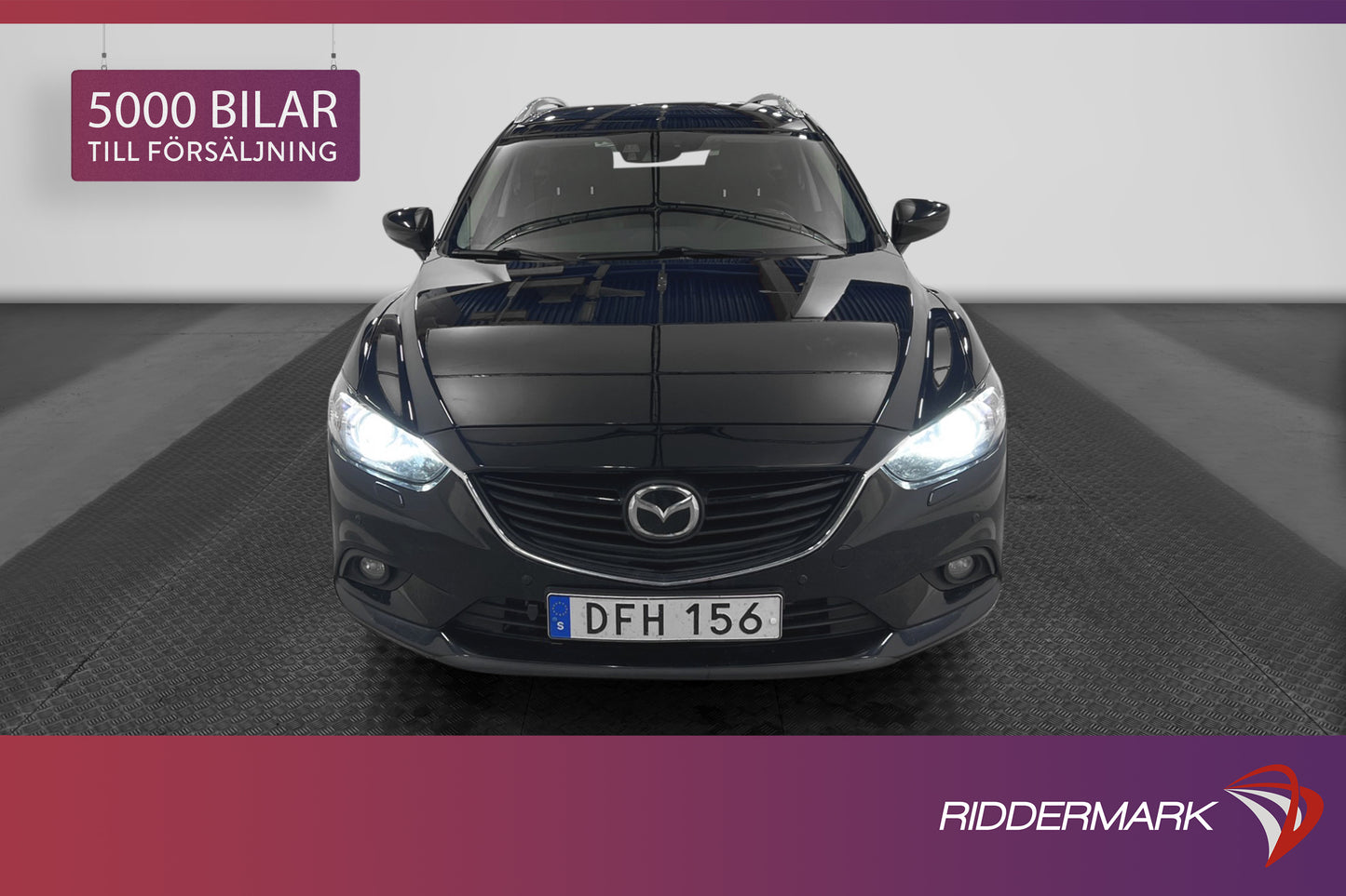 Mazda 6 SKYACTIV 2,2 175hk M-Värm Navi B-Kamera Skinn BOSE