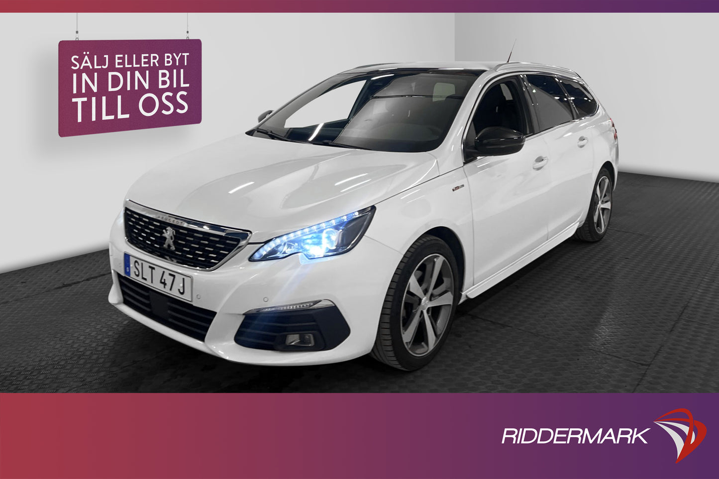 Peugeot 308 SW 1.2 130hk GT Line Pano Drag B-Kam Keyless