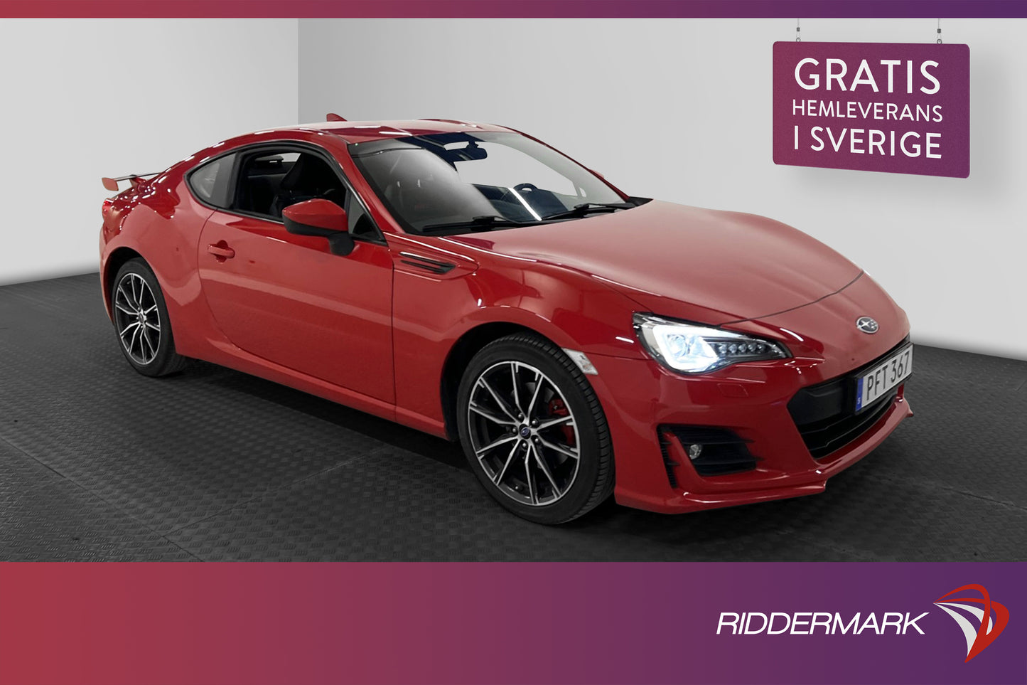 Subaru BRZ 2.0 H4 200hk Skinn/Alcantara Nyservad