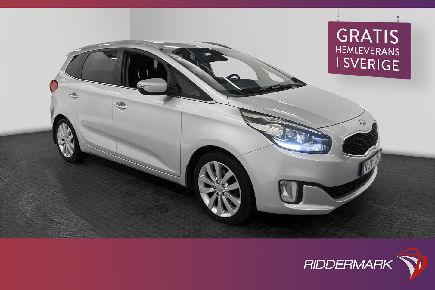 Kia Carens CRDi 115hk GLS 7-sits Sensorer Rattvärme Välserv