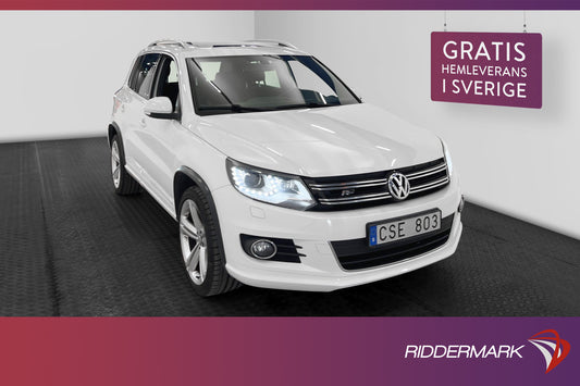 Volkswagen Tiguan 2.0 TDI 4M 177hk R-line Pano Värmare Drag