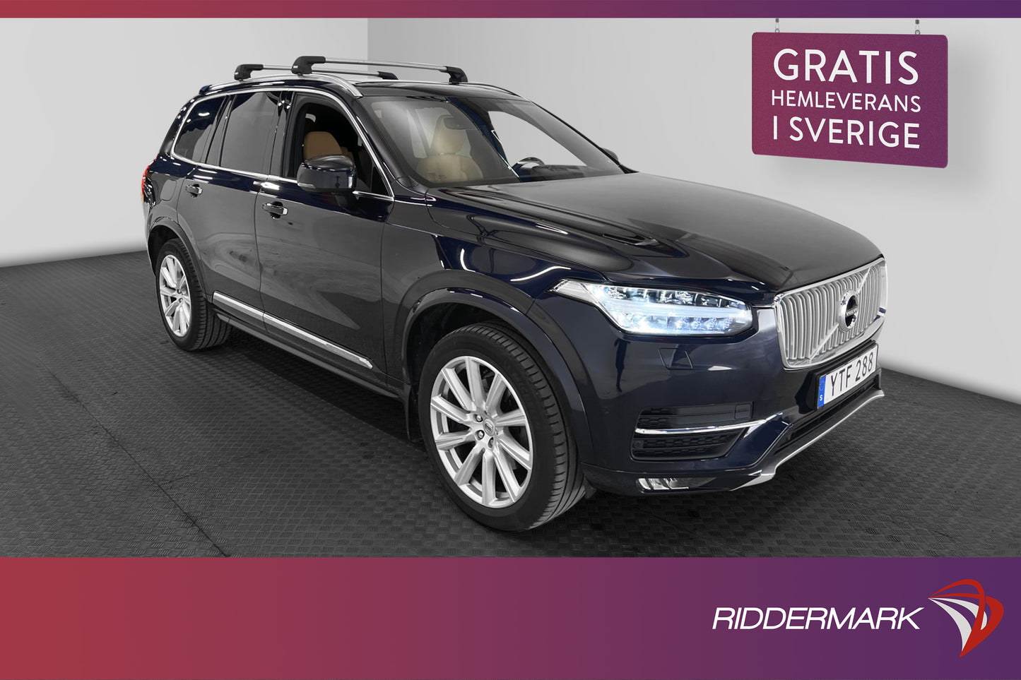 Volvo XC90 T5 AWD Inscription VOC Kamera Pano Drag 7-Sits