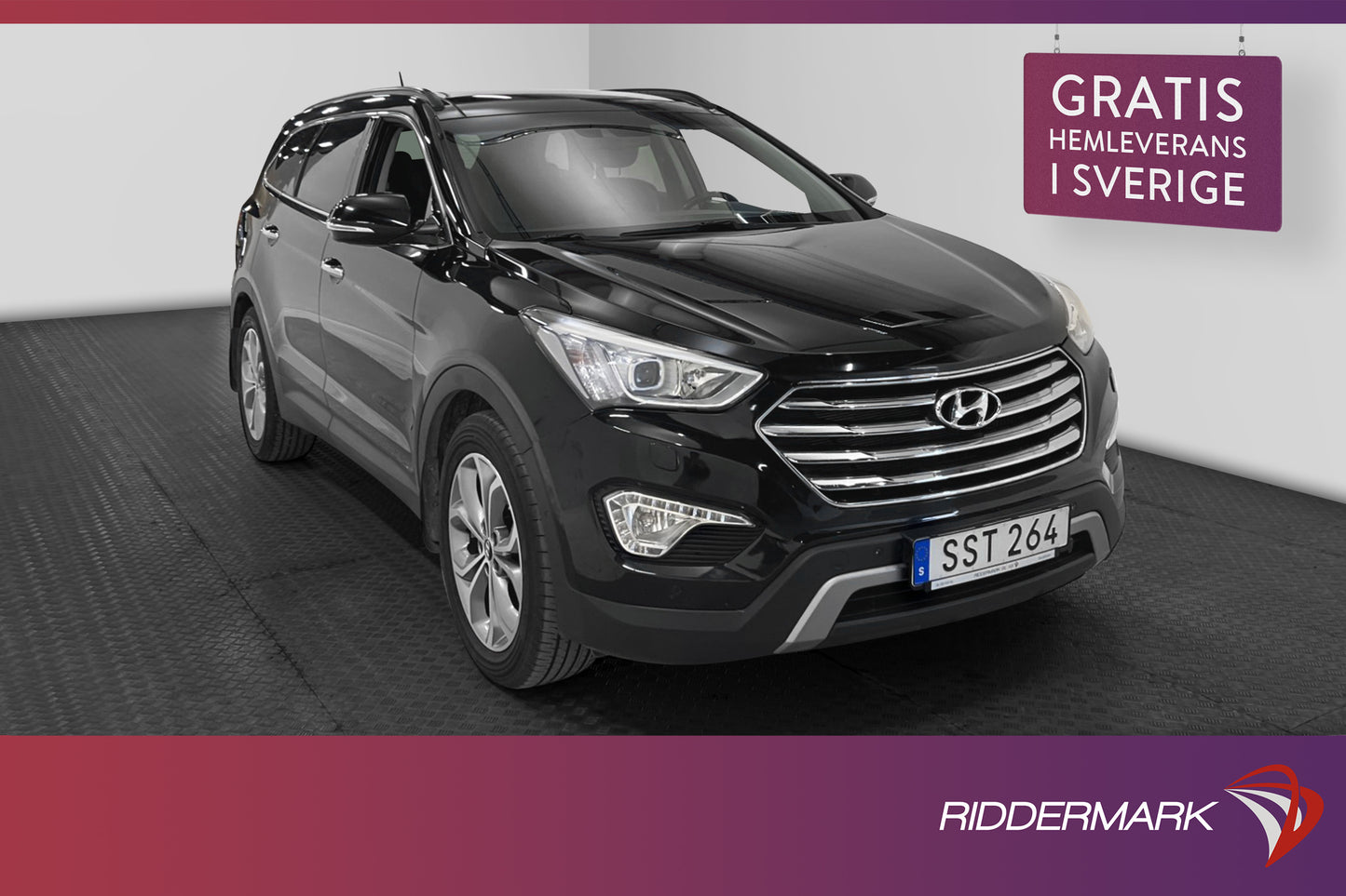 Hyundai Grand Santa Fe 2.2 4WD  Navi 7-Sits Pano Drag B-kam