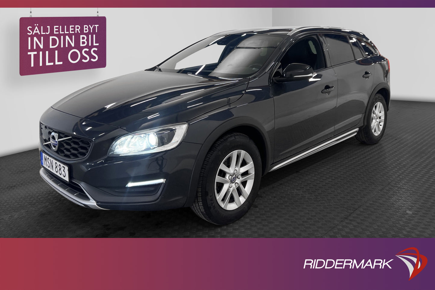 Volvo V60 Cross Country D4 190hk AWD VOC D-värm 1 brukare