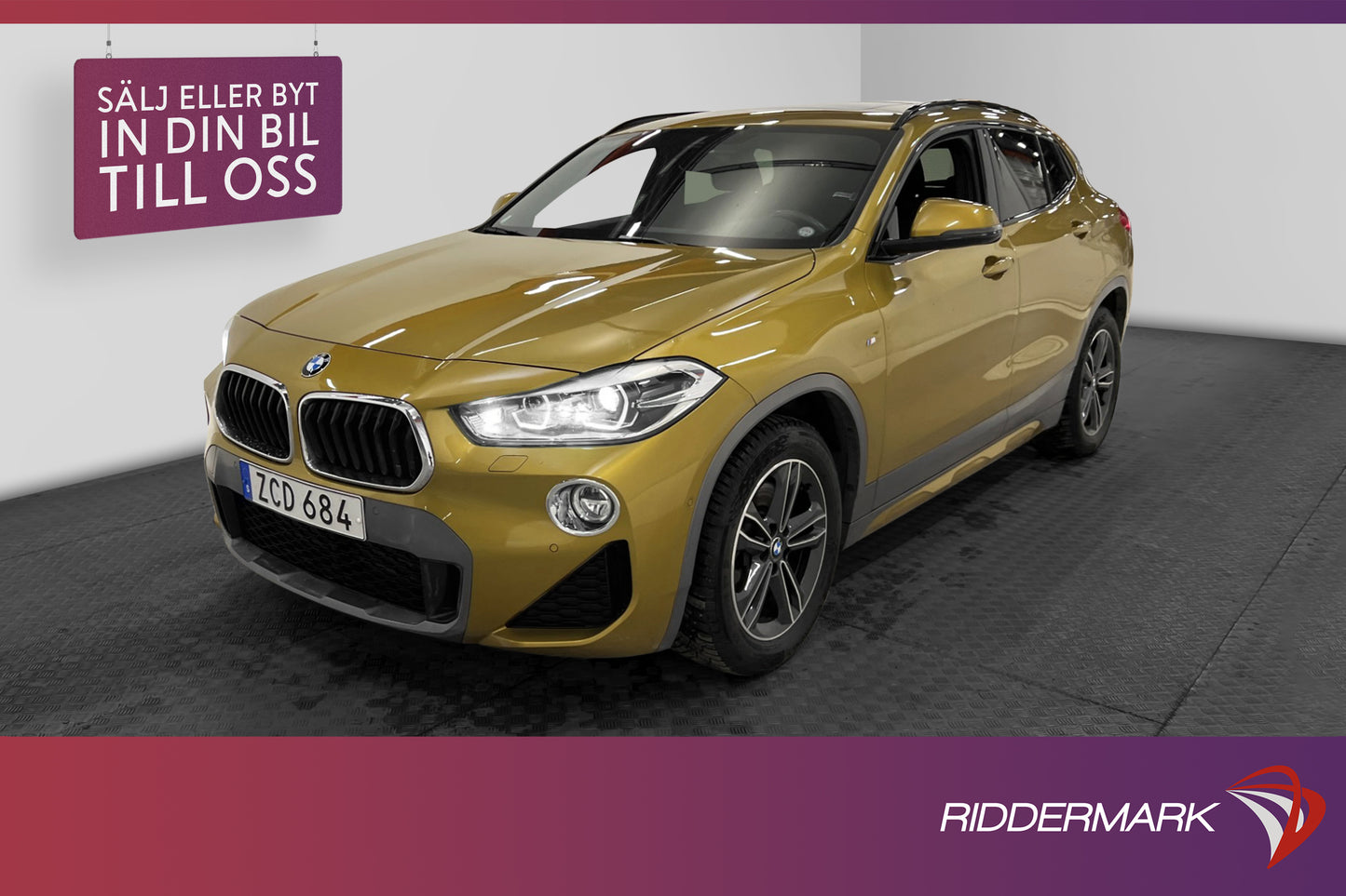 BMW X2 xDrive20d 190hk M-Sport B-Kamera HuD Navi T-Lucka