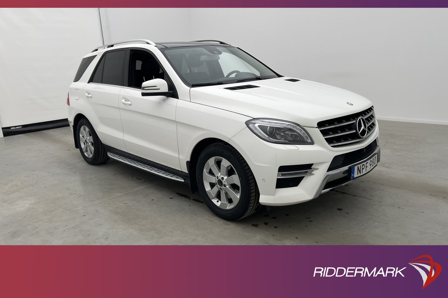 Mercedes-Benz ML 350 4M 258hk AMG Värm Pano 360° Skinn Drag