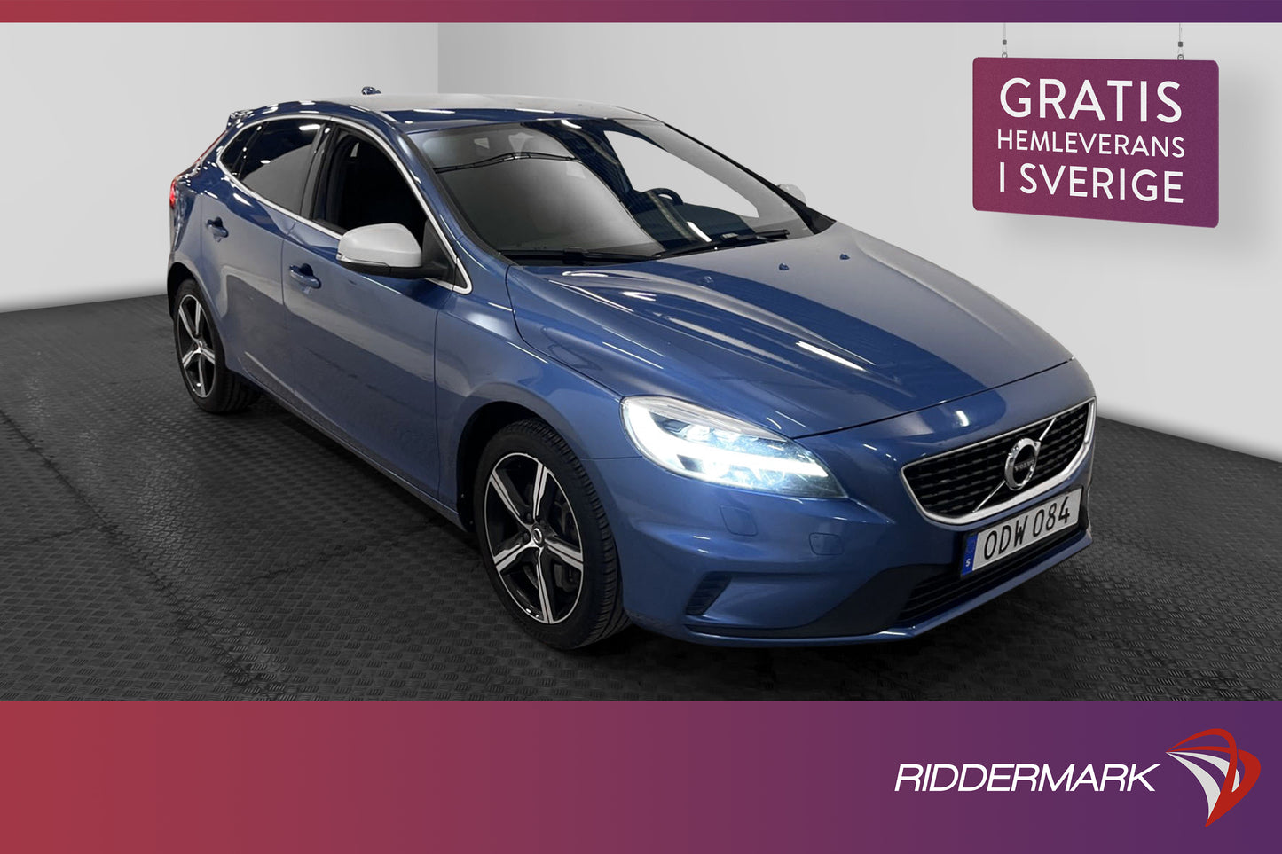 Volvo V40 D4 190hk R-Design VOC Värmare Drag Välservad