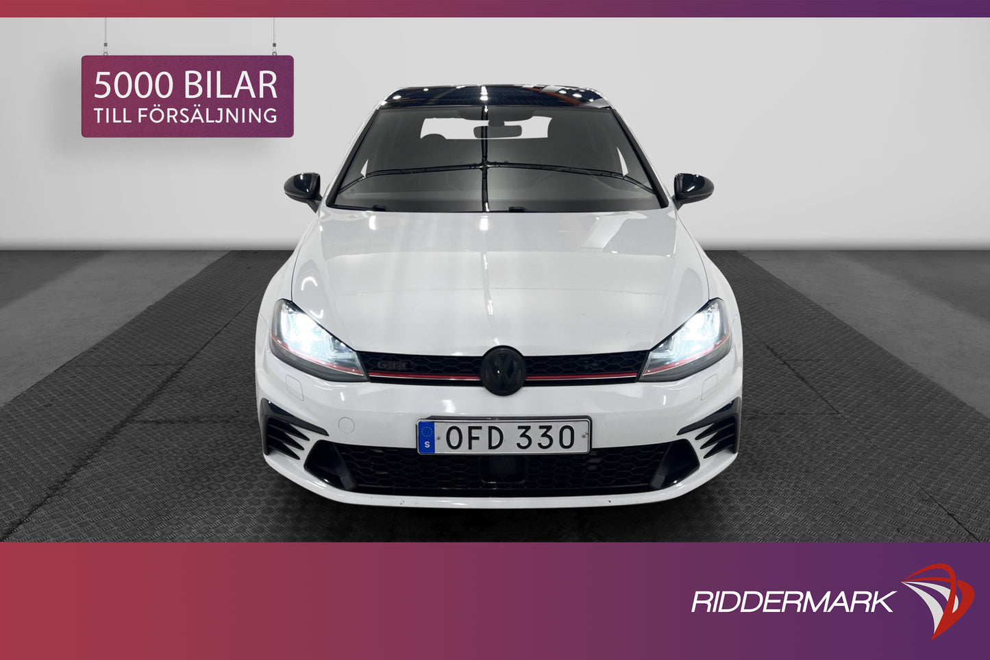 Volkswagen Golf GTI Clubsport 265hk Dynaudio Skalstolar Bkam