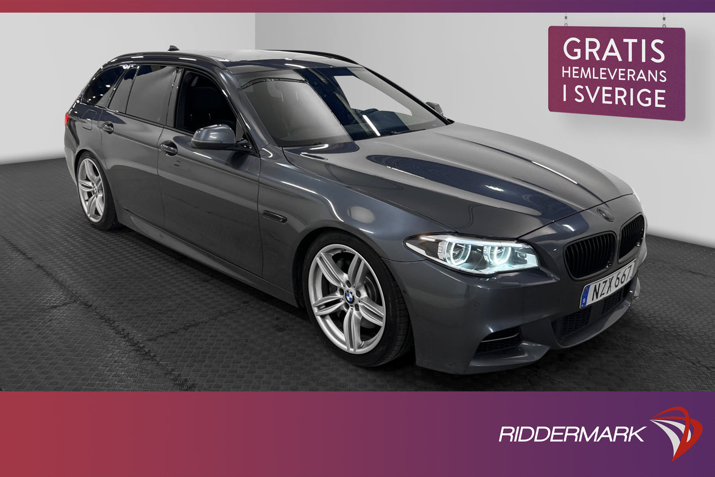 BMW 535d xDrive Touring 313hk M Sport Navi HUD H/K Pano