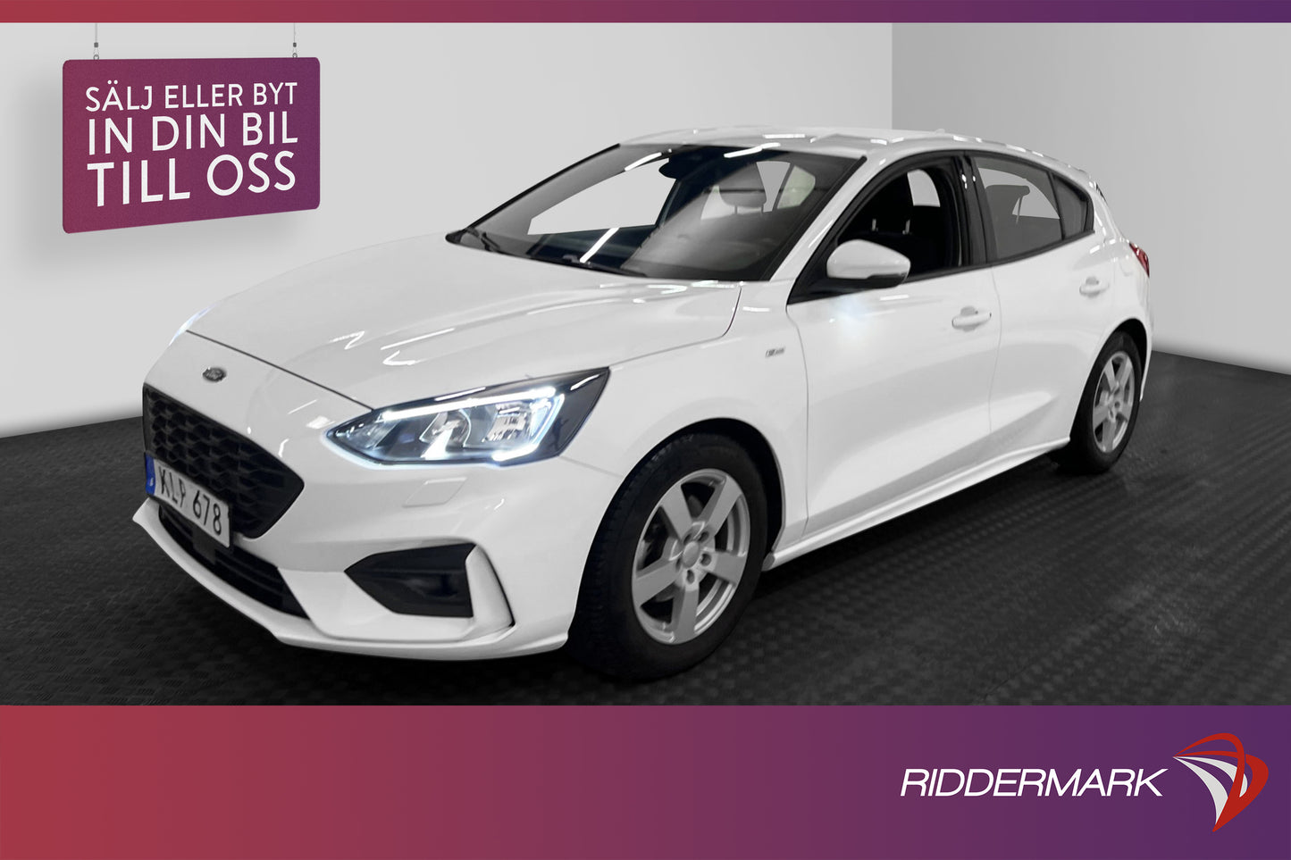 Ford Focus 1.0 EcoBoost 125hk ST-Line B-kamera Låg skatt