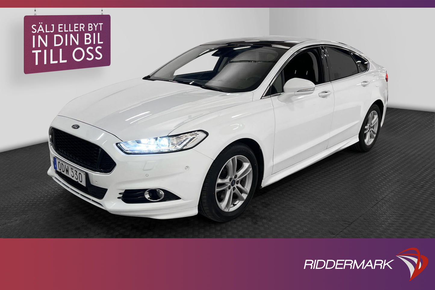 Ford Mondeo 2.0 TDCi AWD 180hk Pano Värm Kamera Skinn Navi