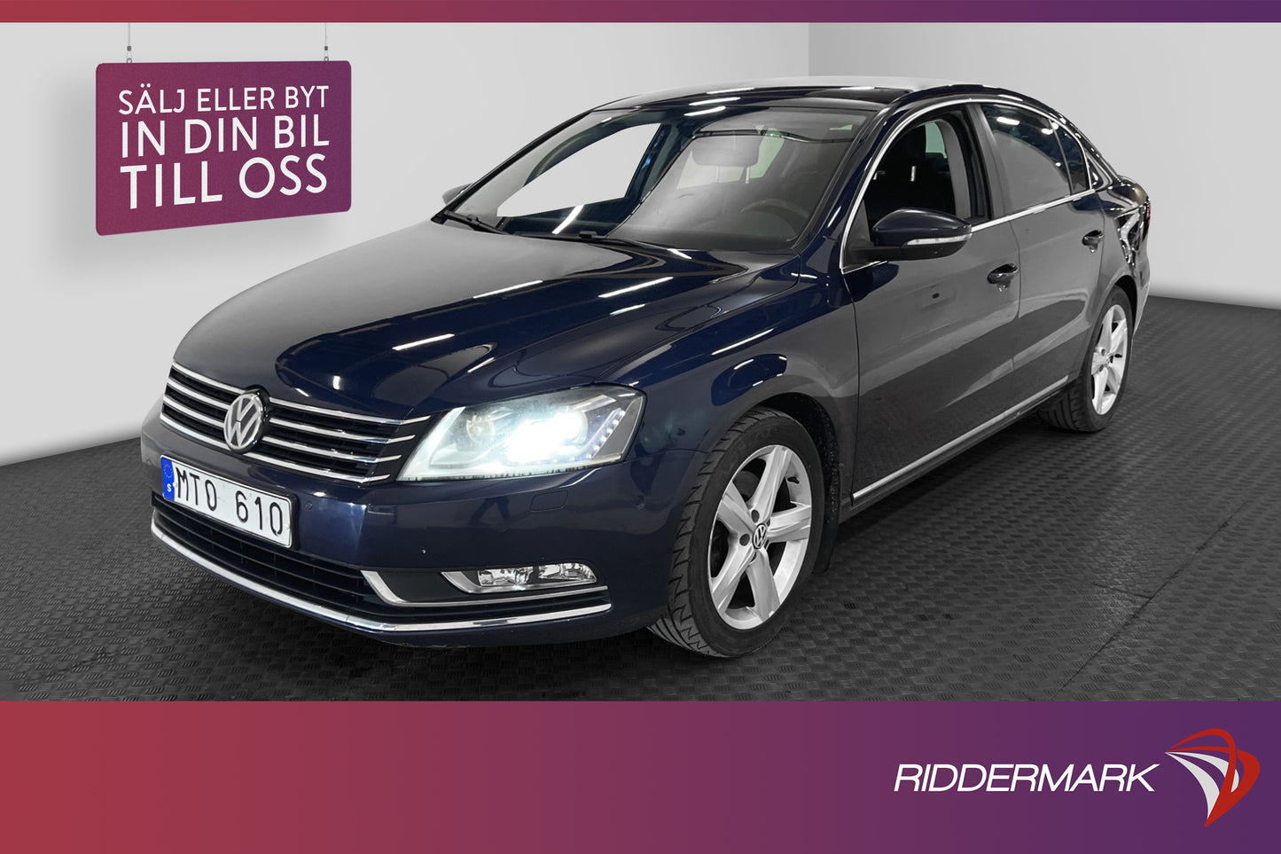 Volkswagen Passat 2.0 TDI 170hk Värmare Skinn Kamera Drag