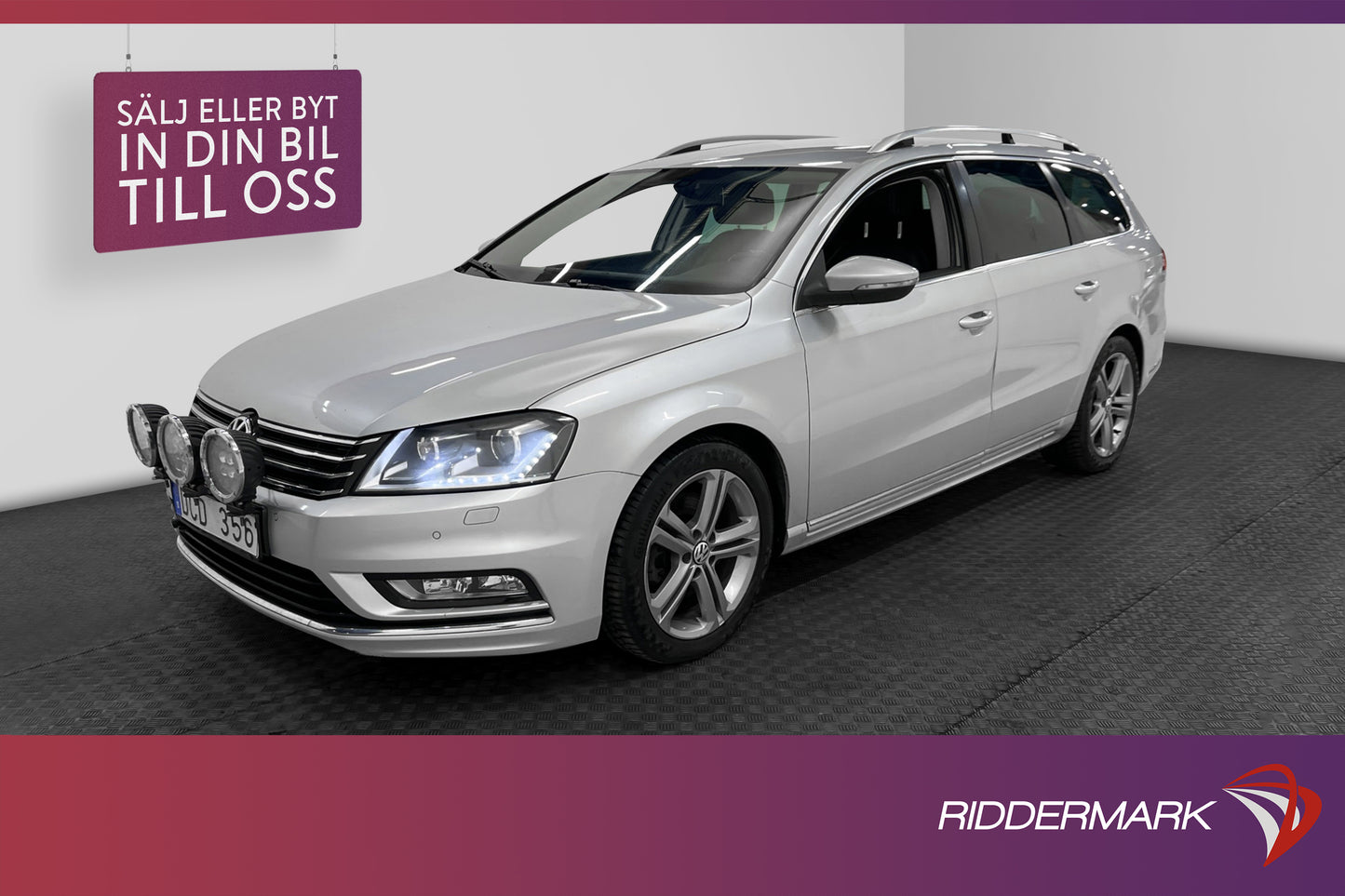 Volkswagen Passat 2.0 TDI 4M 170hk R-line Värmare B-kam Drag