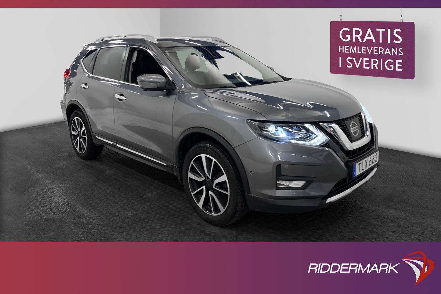 Nissan X-Trail  2.0 dCi 4x4 177hk Värmare 360° Skinn Drag