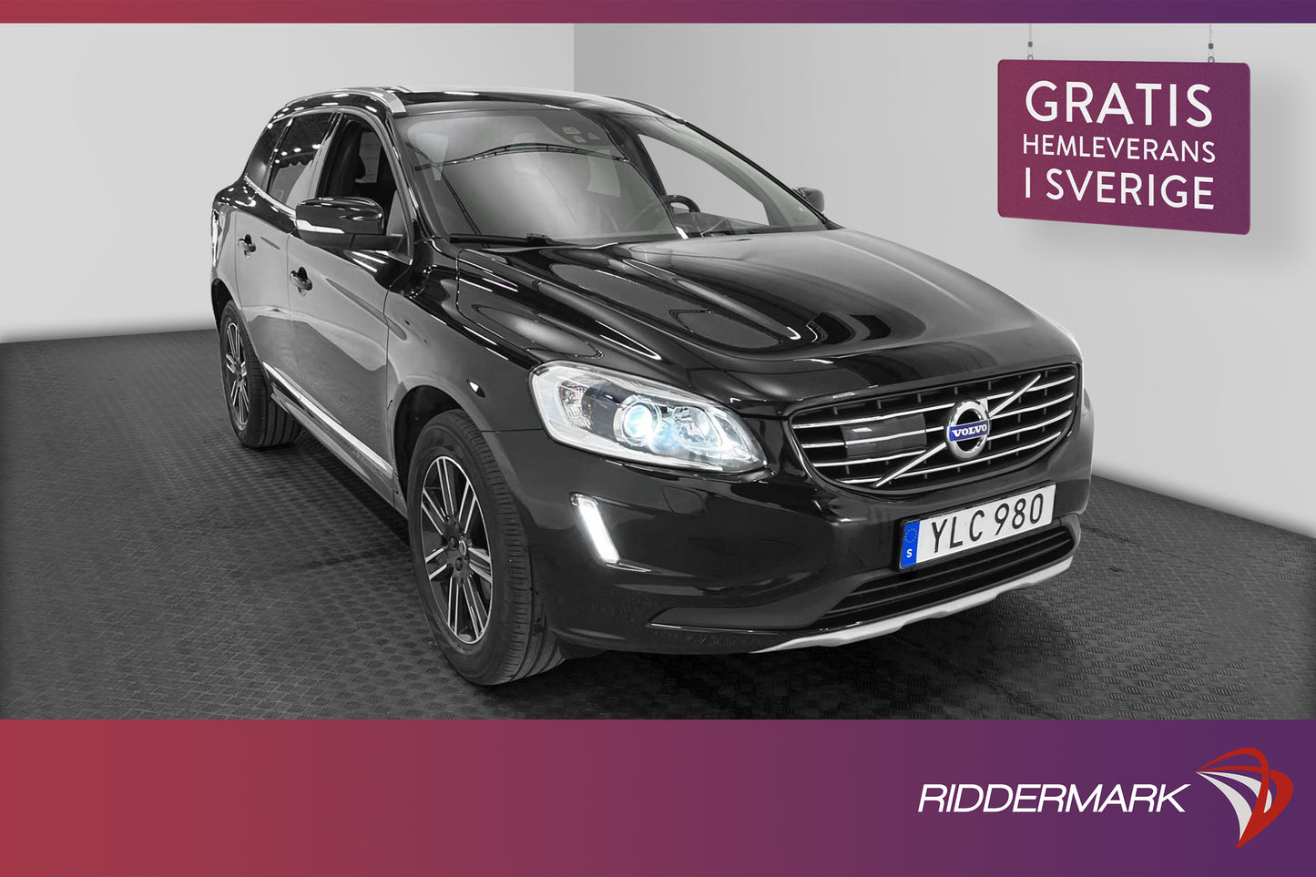 Volvo XC60 D4 AWD Classic Summum D-värm VOC Drag Skinn Navi