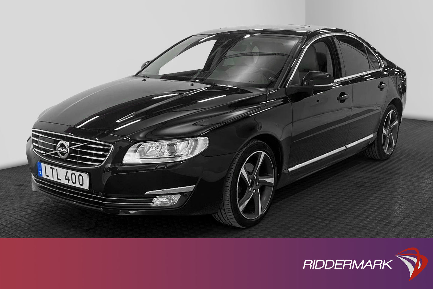 Volvo S80 D4 181hk Summum VOC D-värm Skinn T-lucka Rattvärme