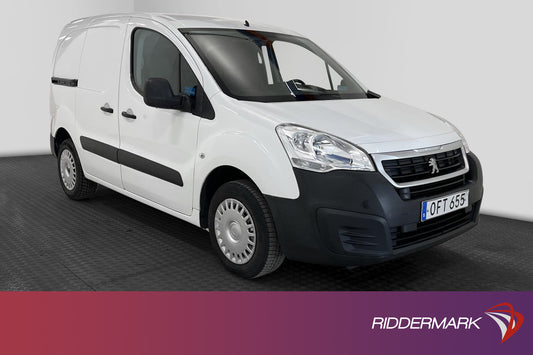 Peugeot Partner 99hk M-Värmare PDC 3-Sits 0.42l/Mil MOMS