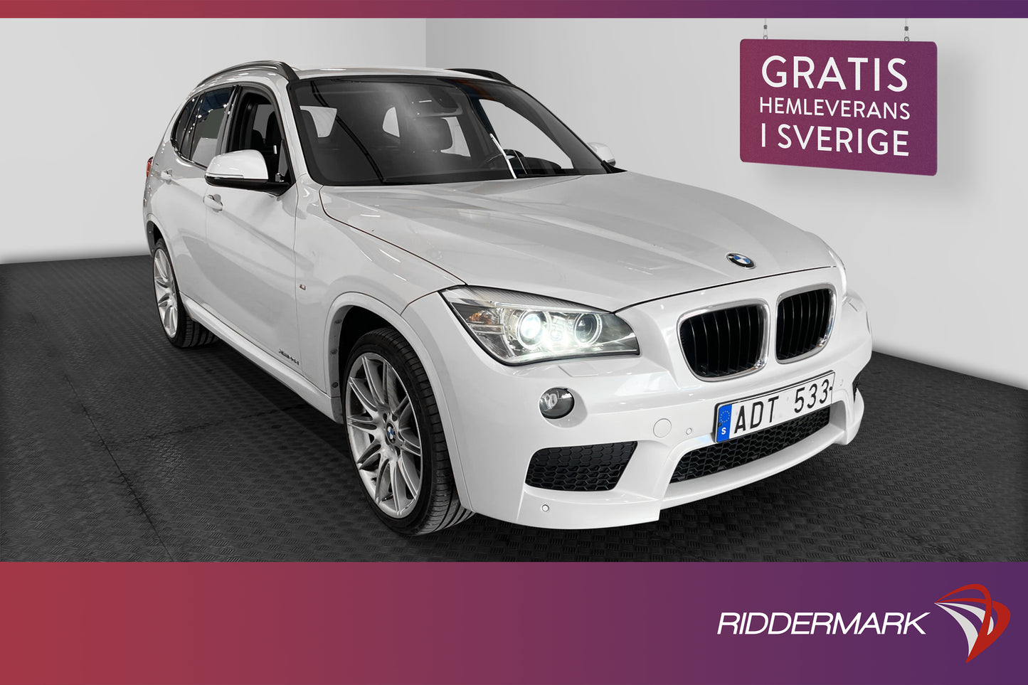 BMW X1 xDrive 20d 184hk M-Sport Navi HiFi Sensorer Välservad