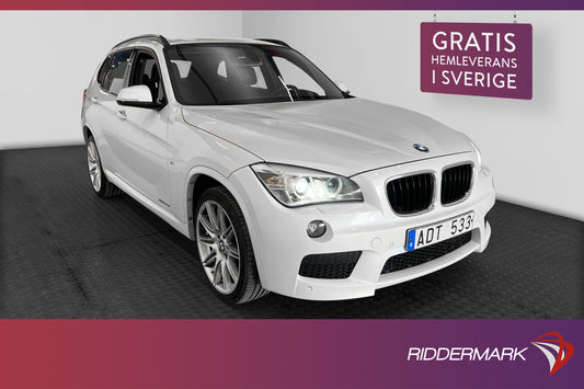 BMW X1 xDrive 20d 184hk M-Sport Navi HiFi Sensorer Välservad