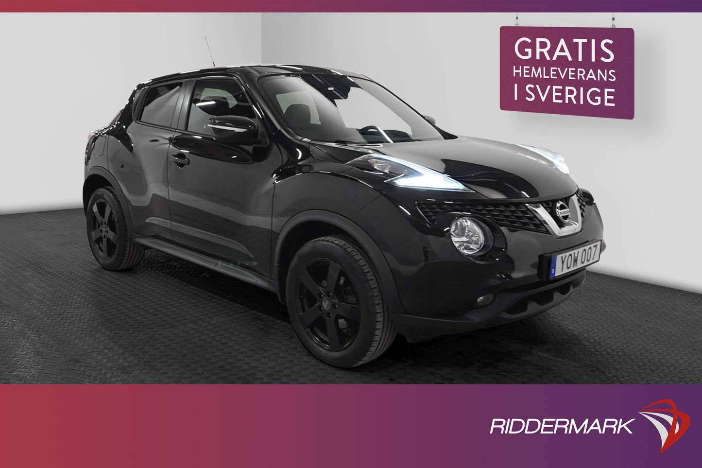 Nissan Juke 1.2 N-Connecta Navi B-kamera 1 ägare Välservad