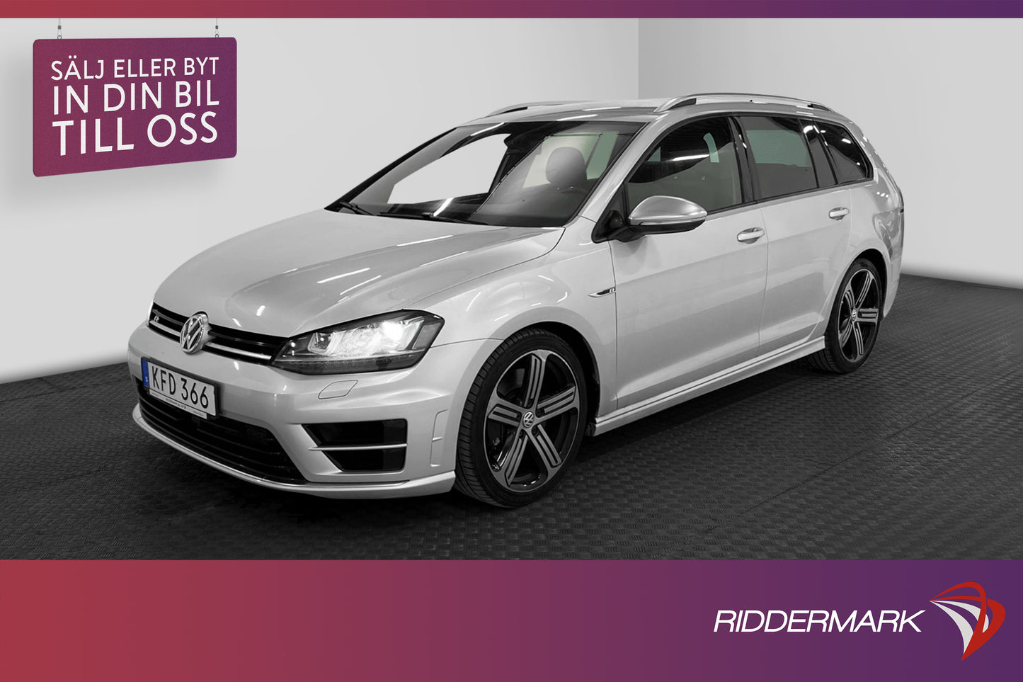 Volkswagen Golf R 300hk 4MOTION Kamera Navigation Carplay