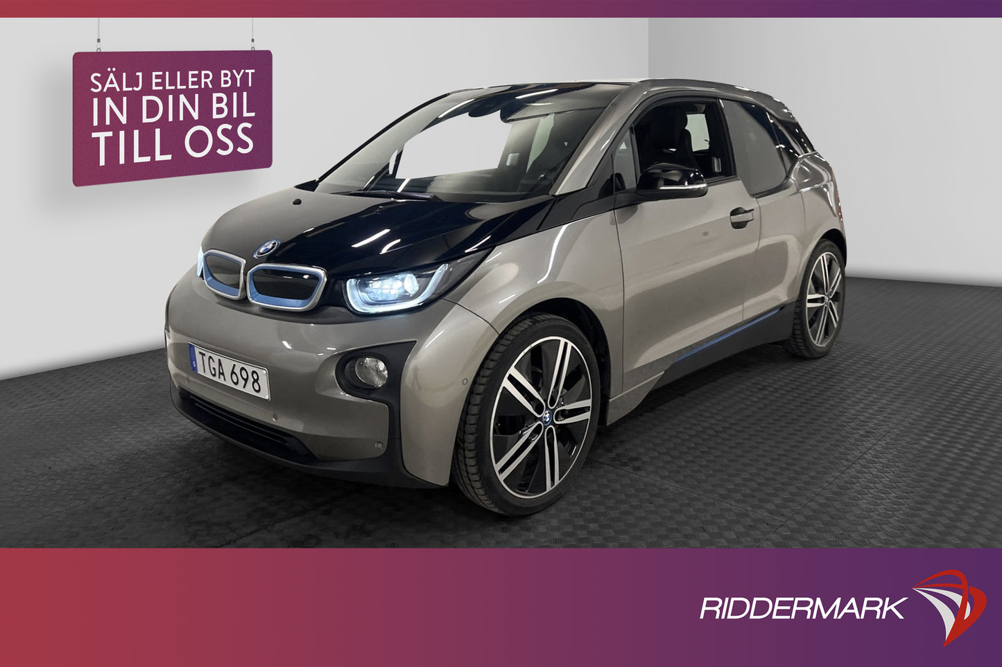 BMW i3 94Ah 170hk Comfort Advanced Taklucka Bkamera Skinn