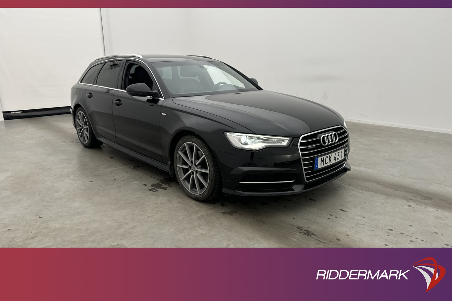 Audi A6 2.0 TDI 190hk Quattro S-Line D-Värm 0.47l/mil