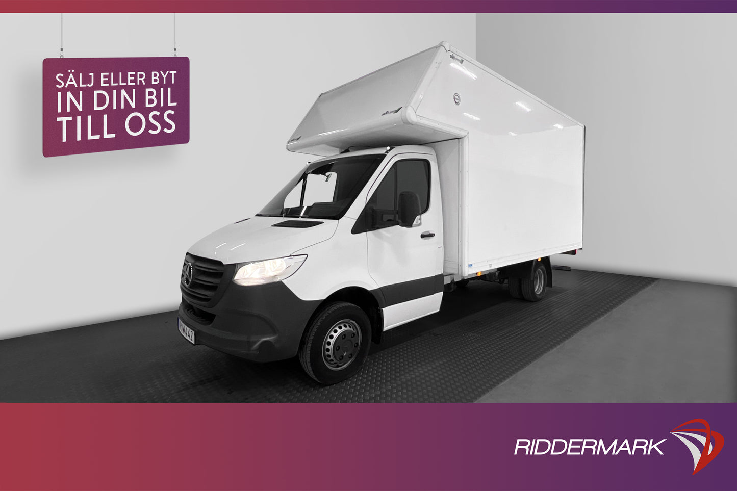 Mercedes-Benz Sprinter 516 Bakgavellyft B-Kamera Moms