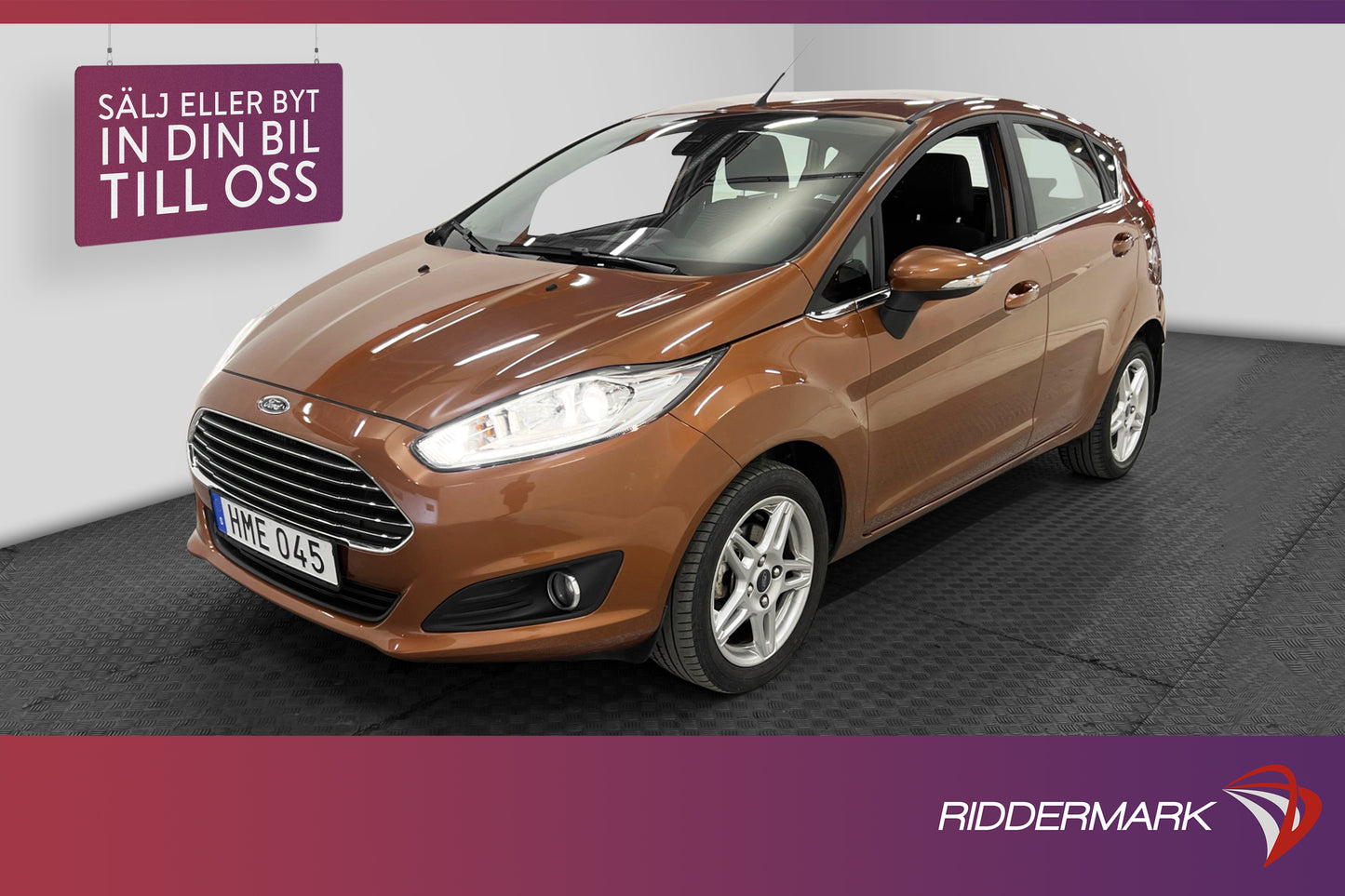 Ford Fiesta 1.0 EcoBoost 100hk 1 Bruk Nyservad 426kr Skatt