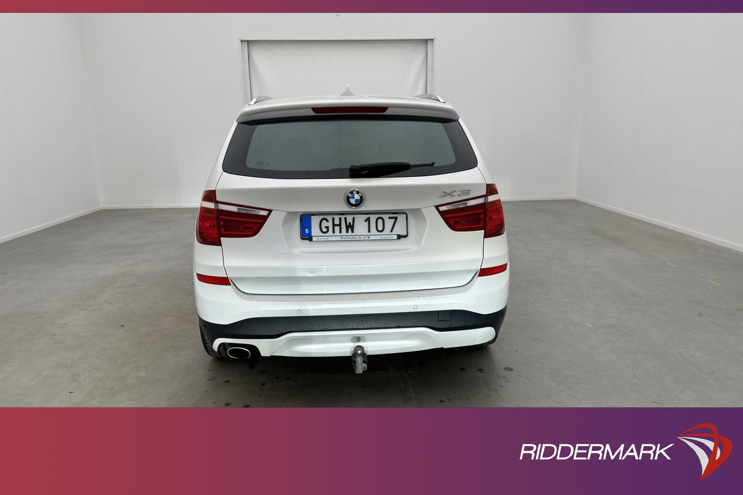 BMW X3 xDrive20d 190hk HiFi Sensorer Rattvärme Välservad