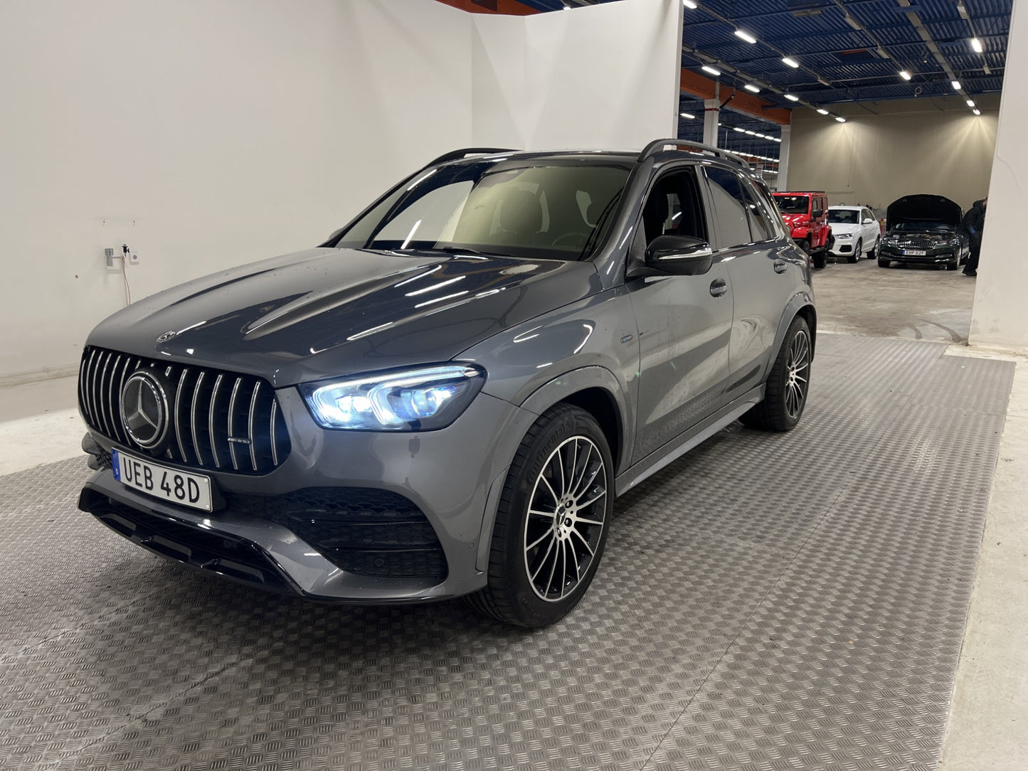 Mercedes-Benz GLE 350 de 4M AMG Värmare 360° Burmester MOMS