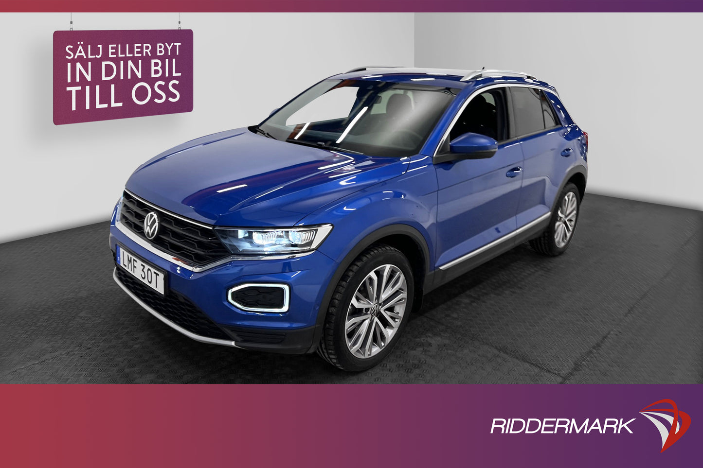 Volkswagen T-Roc 4M 190hk Sport Cockpit Värmare Navi MOMS