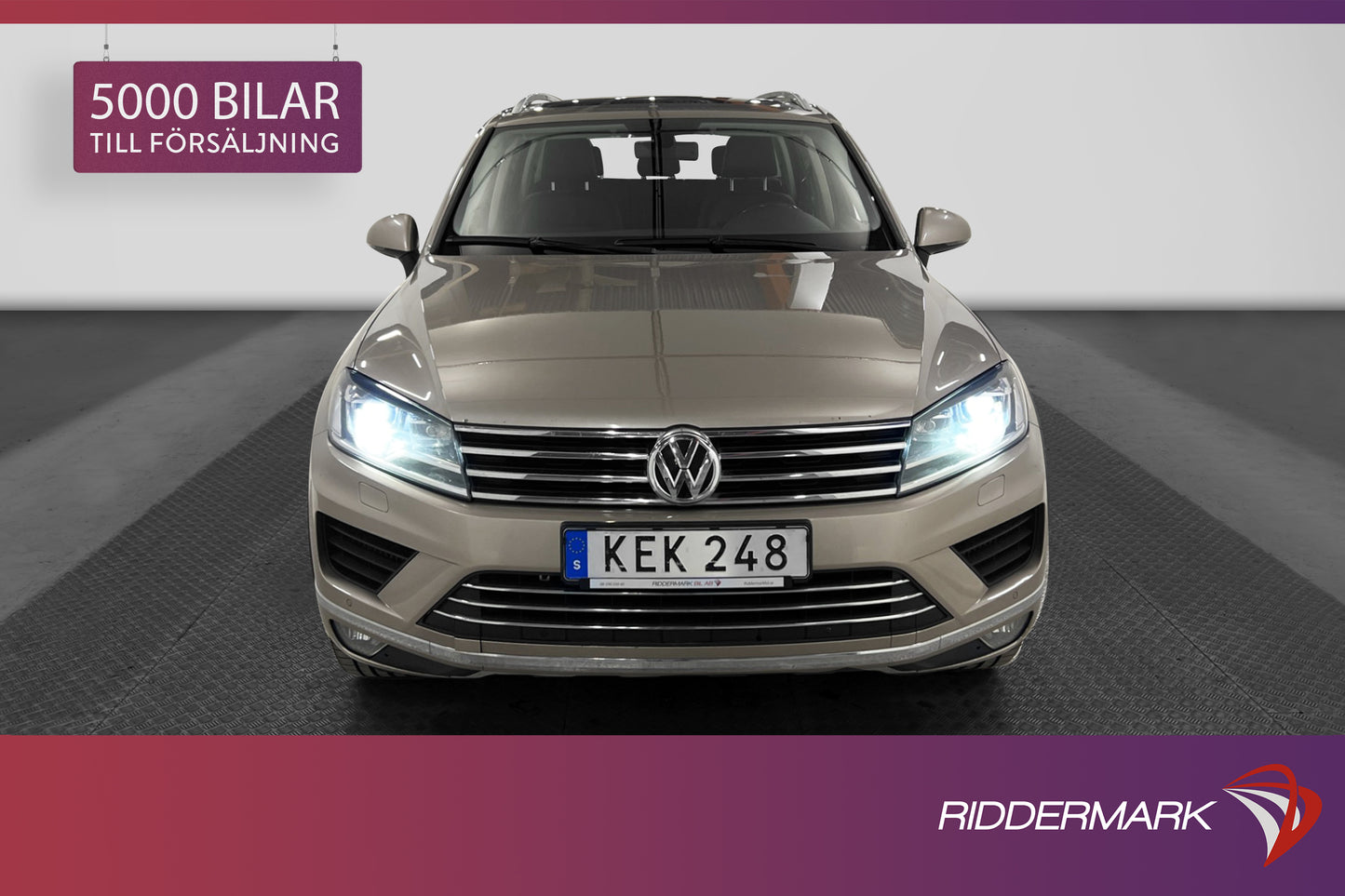 Volkswagen Touareg V6 4M 204hk Pano Värmare Skinn B-kam Drag