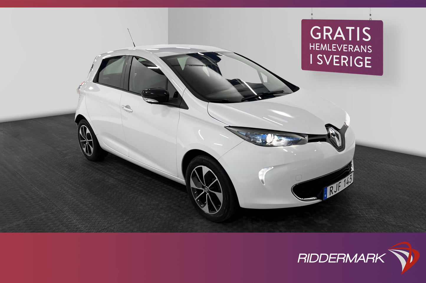 Renault ZOE R90 41 kWh 92hk Batterihyra Backkamera