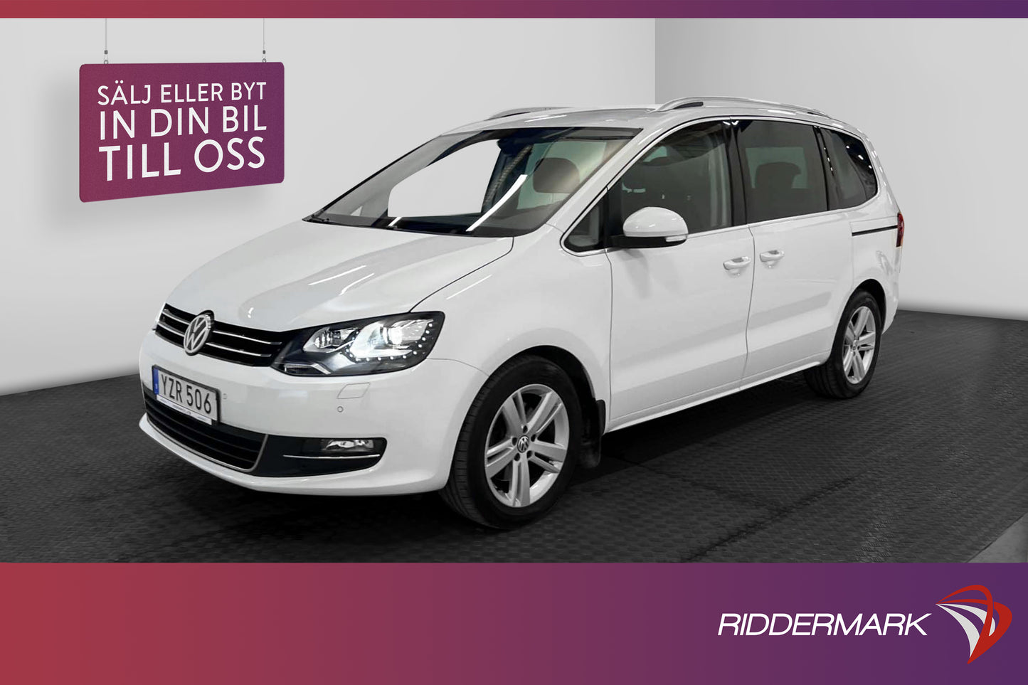 Volkswagen Sharan 2.0 TDI 184hk 4M D-Värm 7-Sits B-Kamera