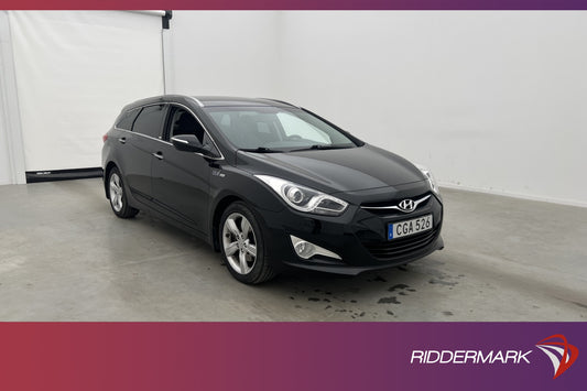 Hyundai i40 cw CRDi 136hk Premium Kamera Skinn Navi Välserv