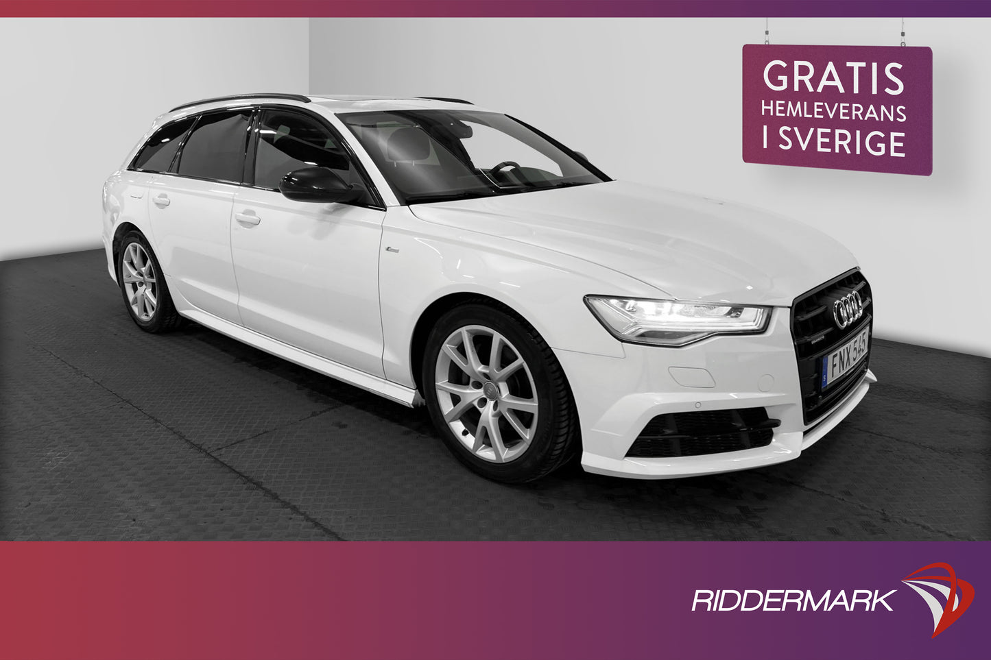 Audi A6 Avant 2.0 TDI Q 190hk S-Line Pano Värmare Dragkrok