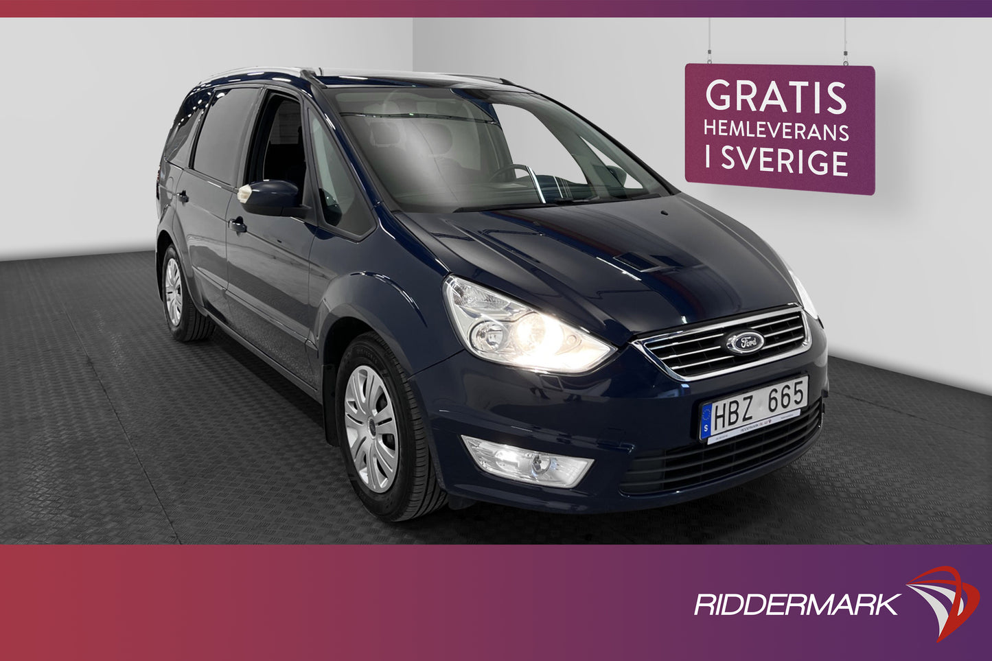 Ford Galaxy 1.6 TDCi 115hk 7-sits Värmare Dragkrok Välservad