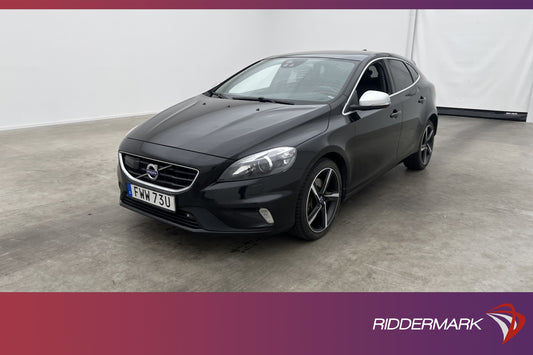 Volvo V40 D3 R-Design VOC Värm Pano Skinn Sensoer Navi BLIS