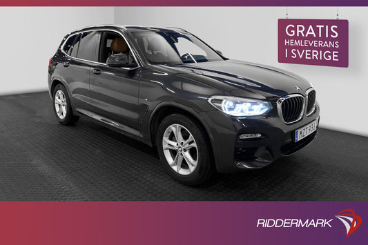 BMW X3 xDrive20d 190hk M Sport H/K Kamera Navi Skinn Drag