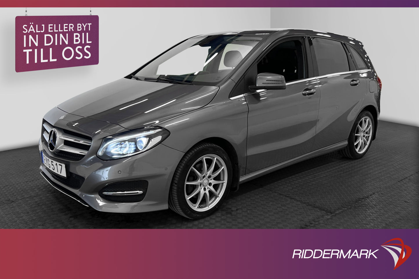 Mercedes-Benz B 200 CDI 4MATIC 136hk Kamera Drag 0,5l/mil